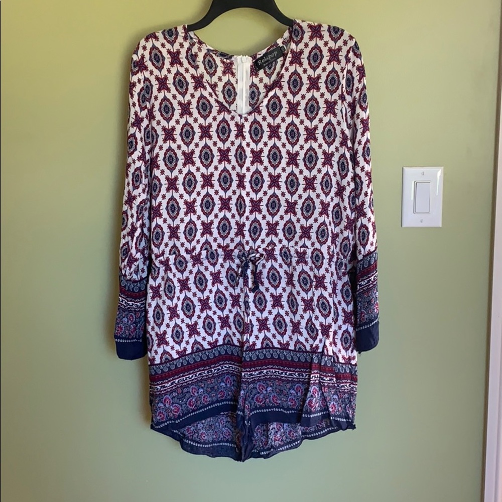 Relipop multicolored design romper